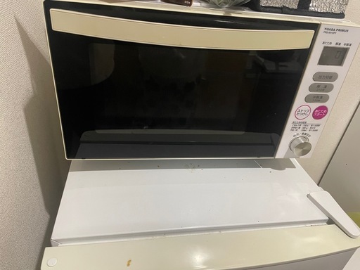 電子レンジ、冷凍庫、洗濯機\n