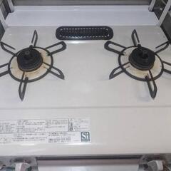 お譲り先決定済【急募！今夜取りに来ていただける方！】パロマ ガステーブル＆専用棚セットの画像