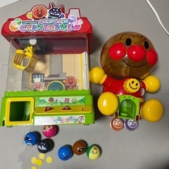 アンパンマンのクレーンゲーム、ガチャガチャ