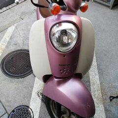 中古ホンダ　スクーピー　パールピンクホワイト
