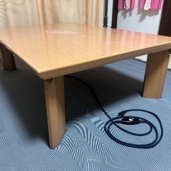 長方形コタツ　傷、汚れありの画像