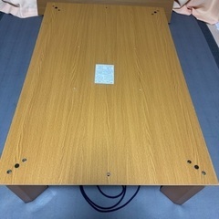 長方形コタツ　傷、汚れありの画像