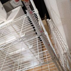 お取引者決定　スチールラック　2つの画像