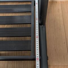 無料　ハンガーラック　2つの画像