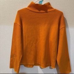 CIAOPANIC TYPY オレンジ ハイネック