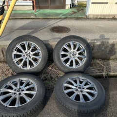 スタッドレスタイヤ　アルミホイル　225/60R17 　４本セット