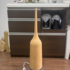 【美品】モダンデコ (AND DECO)ハイブリッド加湿器 木目...