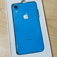 iPhoneXR 128GB SIMフリー　ブルー