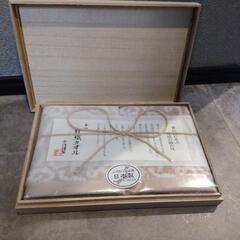 【新品未使用】今治タオル2枚組 木箱入りの画像
