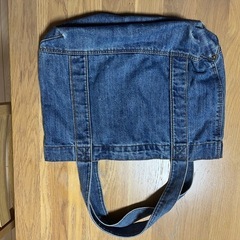 デニムバックの画像
