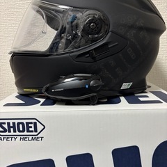 ヘルメット　SHOEI   GT-AirⅡ  Sサイズ　インカム（B+COM）付き　　の画像