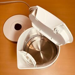 T-fal（ティファール）電気ケトル ジャスティンプラス（ホワイト）1.2Lの画像
