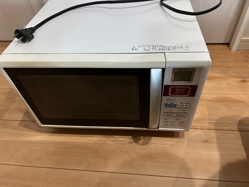【取引予定】電子レンジ　SHARP RE-S15A-W