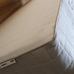 染み汚れあり！ご理解ある方のみ、セミダブルマットレス IKEA HAFSLOの画像