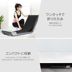 バーウィング　スマートパッド　折りたたみ式ルームランナーの画像