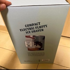 Toffy コンパクト電動ふわふわかき氷器　K-IS13 新品未使用品の画像