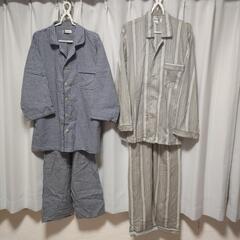 【使用感あり】Mサイズ 男性用パジャマ 2セット