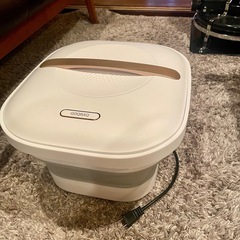 電気足湯機の画像