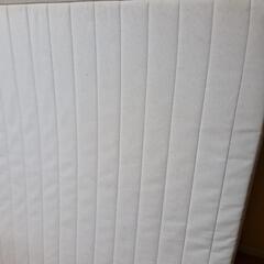 染み汚れあり！ご理解ある方のみ、セミダブルマットレス IKEA HAFSLOの画像