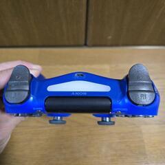 SONY DualShock 4 ワイヤレスコントローラー 青の画像