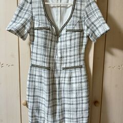 ツイードワンピース👗 