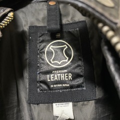 G stare革ジャンの画像