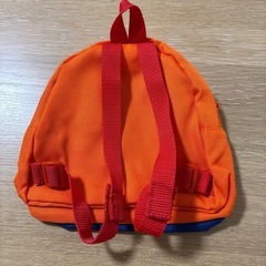 BEAMS DESIGN 小型リュック オレンジ/ネイビー
の画像