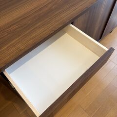 【定価5.7万円が1万円】LOWYA北欧風テイストミドルテレビ台・キャビネットの画像