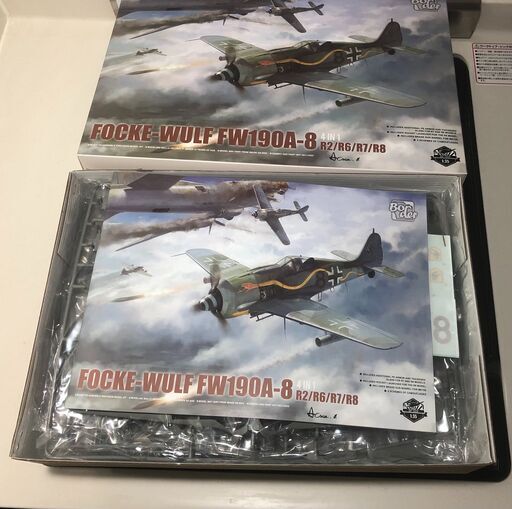 【新品】ボーダーモデル 1/35 フォッケウルフ Fw190 A-8 4in1 プラモデル BF009