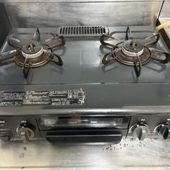 ガスコンロ　二口　パロマの画像