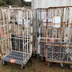 ☆10点セット　カゴ台車 ちょっと難あり