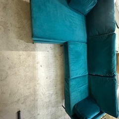 カウチソファL字の画像