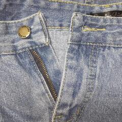 GROWING RICH アシンメトリー デニム スカート ミニ ロング 秋冬の画像
