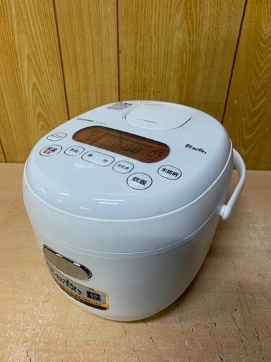 ♦️アイリスオーヤマ ジャー炊飯器 【2021年製】RC-MD30-W