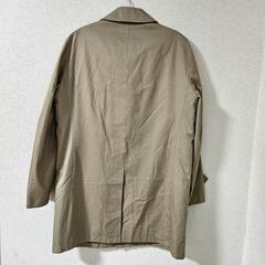 最終価格❣️新品タグ付き✨ステンカラーコート ベージュ メンズ Mサイズの画像