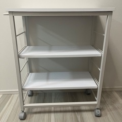 キャスター付き 可動棚
