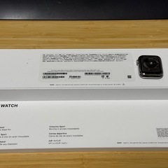 Apple watch 4 ステンレス　White band 純正品セット の画像