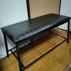 【予約済】⑧萩原（Hagihara）チェア ベンチ（収納ボックス...