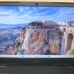 【core i5-8265U・バッテリー表示15h・フルHD】NEC VersaPro  PC-VKT16M3G63N6 【windows11・オフィスソフト付】の画像