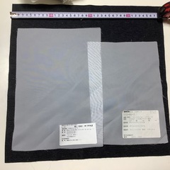 レースカーテン　ボイルレースカーテン　サンプル生地　ホワイト　生成り　17枚の画像