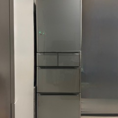 HITACHI    R-S4700D（XS） 日立ノンフロン冷凍冷蔵庫　2014年製の画像