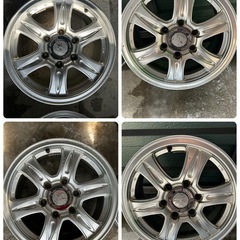 アルミホイール　キラーフィールド　16インチ7J ➕37 139.7 6H の画像