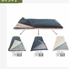 コールマン　マルチレイヤースリーピングバッグの画像