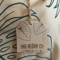 ハワイ ホールフーズ タグアロハ エコバッグの画像