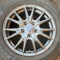 VELVE SPORT 6.5J-16+53 114.3/5H 205/60R16 16インチアルミホイール+ 2018年製X-ICE3+スタッドレス4本ノア/ヴォクシー/ステップワゴン 他の画像