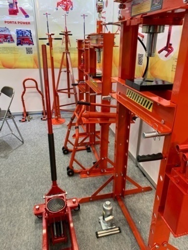 板金設備など展示品すべて安く売りたい