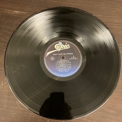 K2503-085 配送不可 EPIC SONY レコード the CHANELS Heart&Soul 邦楽　ファンク 動作未確認 現状渡しの画像