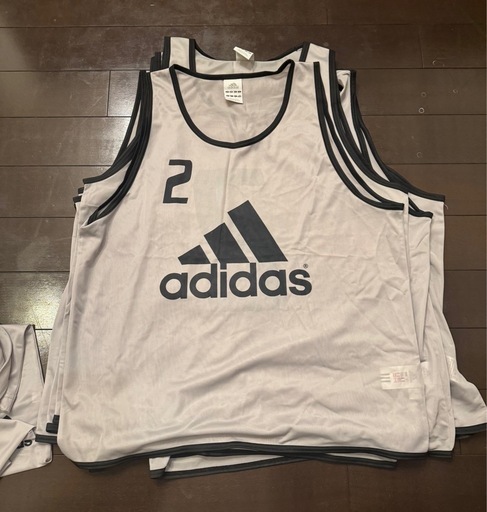 【受渡済】 
adidas アディダス トレーニング ビブス 10枚 サッカー フットサル