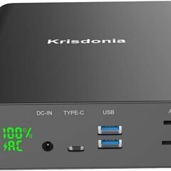 【新品未使用品】防災・非常時にも！ポータブル電源 大容量6000...