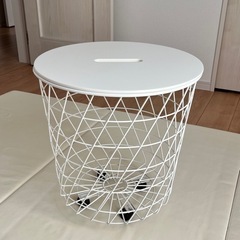 【終了】IKEA KVISTBRO リビングテーブル 収納付き,...